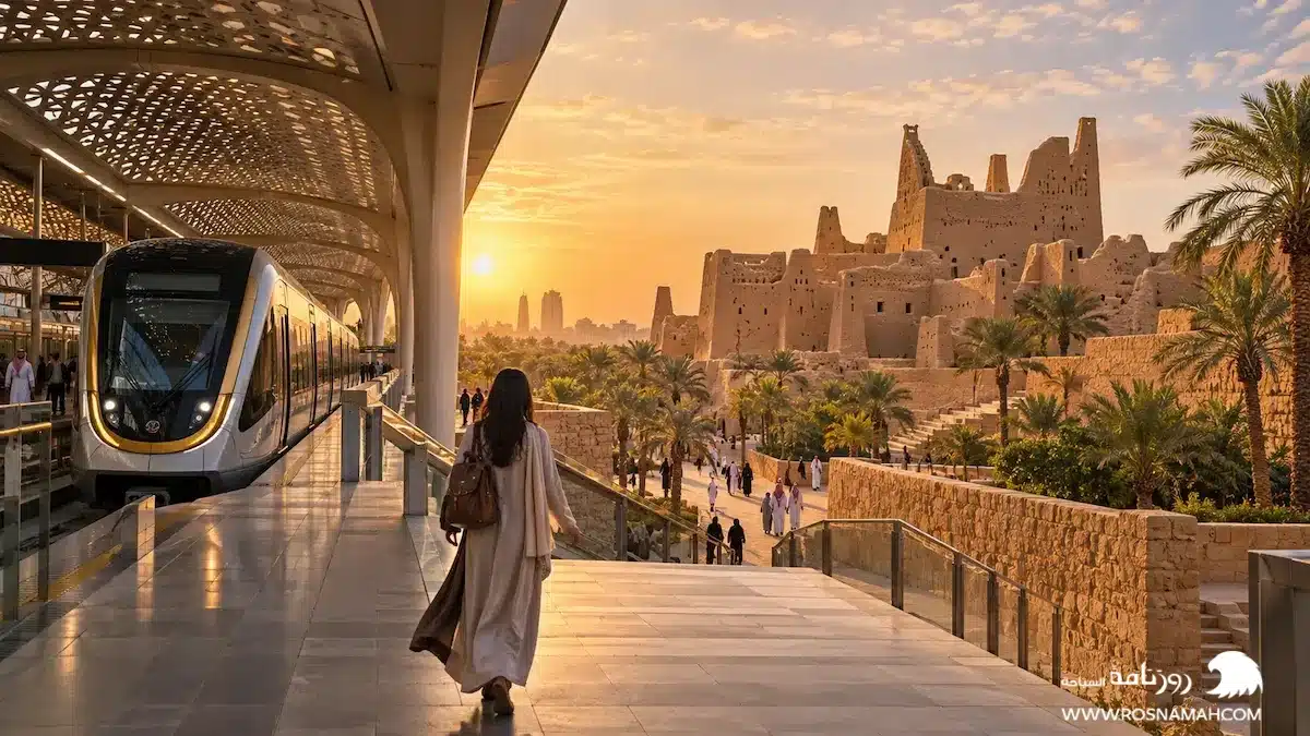 من المترو إلى التراث العالمي في الدرعية