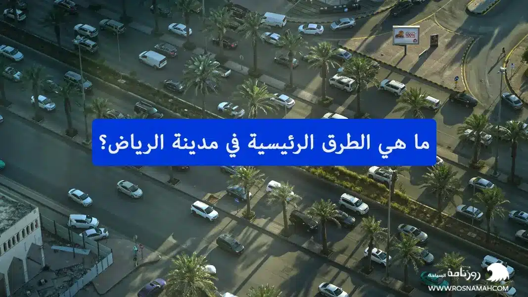 ما هي الطرق الرئيسية في مدينة الرياض؟