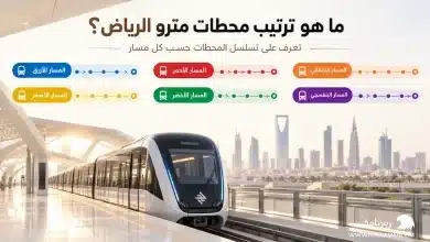 ما هو ترتيب محطات مترو الرياض؟