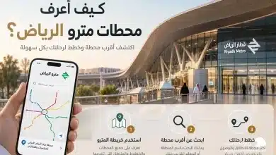 كيف أعرف محطات مترو الرياض؟