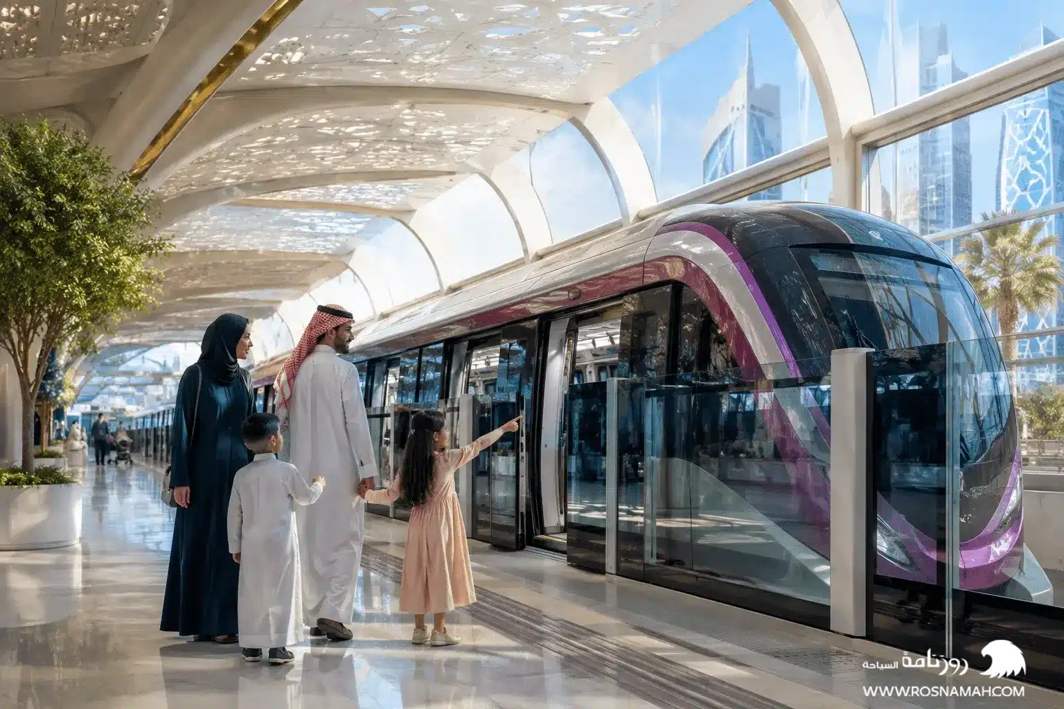 مترو الرياض للعائلات والأطفال